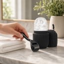 Sada derma roller 0,25 mm a Ledový váleček na obličej s víčkem Mikrojehličkový váleček a Forma na led Pro péči o pleť 5