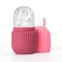 Sada derma roller 0,25 mm a Ledový váleček na obličej s víčkem Mikrojehličkový váleček a Forma na led Pro péči o pleť 8