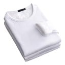 Pánské termo tričko s dlouhým rukávem Zateplené plyšem uvnitř Kulatý výstřih Polyester a elastan Termoprádlo na zimu 6