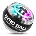 Bola de fortalecimento giroscópica com iluminação LED e autostart 7 x 5,5 cm Rotor metálico Laço Treinador de pulso e agarre 1
