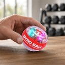 Bola de fortalecimento giroscópica com iluminação LED e autostart 7 x 5,5 cm Rotor metálico Laço Treinador de pulso e agarre 3