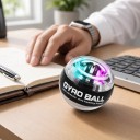 Bola de fortalecimento giroscópica com iluminação LED e autostart 7 x 5,5 cm Rotor metálico Laço Treinador de pulso e agarre 4
