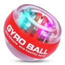 Bola de fortalecimento giroscópica com iluminação LED e autostart 7 x 5,5 cm Rotor metálico Laço Treinador de pulso e agarre 6
