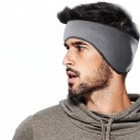 Faixa de fleece para as orelhas Aquecedor de orelhas de Inverno 23,5 x 11,5 cm Poliéster à prova de vento Unissexo para corrida, ciclismo 2