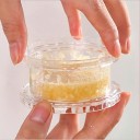 Drehbarer Knoblauchzerkleinerer Handmühle für Knoblauch mit Zähnen Kompakter Kunststoffknoblauchpresser Tragbar Für jede Küche 5
