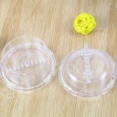 Drehbarer Knoblauchzerkleinerer Handmühle für Knoblauch mit Zähnen Kompakter Kunststoffknoblauchpresser Tragbar Für jede Küche 6