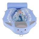 Ikke-opblæselig svømmebåd til babyer med sele og hale 6-18 kg 3-24 måneder Brystmål op til 56 cm Betræk af 3D polyester 3