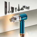 Bezdrôtový vysávač do auta 4v1 Vysávanie Fúkanie a Nafukovanie 4000 mAh 80 W HEPA filter USB-C Pre auto a domácnosť 8