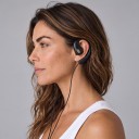 Drátová sluchátka s háčky za uši Otevřený poslech Konektor 3,5 mm jack Měnič 13 mm Mikrofon a ovladač Kabel 1,2 m 2