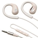 Drátová sluchátka s háčky za uši Otevřený poslech Konektor 3,5 mm jack Měnič 13 mm Mikrofon a ovladač Kabel 1,2 m 8