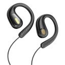 Drátová sluchátka s háčky za uši Otevřený poslech Konektor USB-C Měnič 13 mm Mikrofon a ovladač Kabel 1,2 m Na hudbu 6
