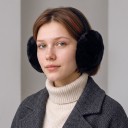 Klapas de Inverno em Pele Sintética Dobráveis 20 x 19 cm Pelúcia Macia de Poliéster Unissexo para Passeios de Inverno 2