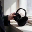 Klapas de Inverno em Pele Sintética Dobráveis 20 x 19 cm Pelúcia Macia de Poliéster Unissexo para Passeios de Inverno 6