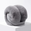 Klapas de Inverno em Pele Sintética Dobráveis 20 x 19 cm Pelúcia Macia de Poliéster Unissexo para Passeios de Inverno 11