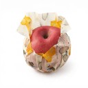 Essuie-tout en cire alimentaire en rouleau 33 x 100 cm Découpable sur mesure Coton avec cire d'abeille Motif abeilles et rayons Pour fruits et pain 5