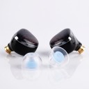 Silikonpropper NICEHCK C04 4 par Størrelse SS Diameter 10,9 mm Flydende silikon Gennemsigtig med blåt kerne til IEM hovedtelefoner 5