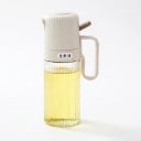 Lasinen öljysumutin 180 ml kahvalla ja vivulla Raidoitettu lasi Öljysumutin oliiviöljylle grilliin ja friteeraamiseen 1