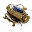 Taktisk bæltetaske 23 x 9 x 15 cm Volumen 3–5 l Nylon Molle taske til talje og skulder Til vandreture camping og jagt 2