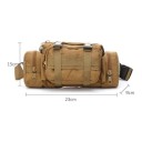 Taktisk bæltetaske 23 x 9 x 15 cm Volumen 3–5 l Nylon Molle taske til talje og skulder Til vandreture camping og jagt 14
