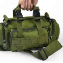 Taktisk bæltetaske 23 x 9 x 15 cm Volumen 3–5 l Nylon Molle taske til talje og skulder Til vandreture camping og jagt 7