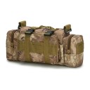 Taktisk bæltetaske 23 x 9 x 15 cm Volumen 3–5 l Nylon Molle taske til talje og skulder Til vandreture camping og jagt 9