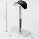 Stativ til hovedtelefoner til AirPods Max med magnet til søvntilstand Højde 24 cm Aluminiumlegering Rundet støtte Til bordet 6