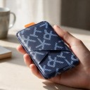 Magnetisk kortpung til MagSafe med foldbart stativ Frontlomme og vindue til ID til iPhone 12 til 17 2