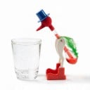Pijící ptáček Perpetuum mobile 18 cm Fyzikální hračka ze skla a plastu Kývající dekorace na stůl do kanceláře i pokoje 3