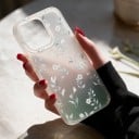 Pouzdro na iPhone 18 Pro Max Průhledný matný kryt Motiv růžových růží Měkký rám z TPU Tvrdý zadní panel Ochrana proti nárazům 4