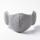 Máscara de Inverno para o Rosto com Protetores de Orelhas Proteção de Boca e Orelhas 24 x 24,5 cm Poliéster Unisex para Desportos 6