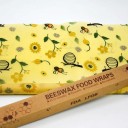 Essuie-tout en cire d'abeille 100 x 33 cm Emballage réutilisable pour le pain et les légumes 6