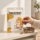 Vådservietter til rengøring af hunde og katte 24 stk 4 pakker med 6 stk Engangs Uden skylning rengøring uden vand 16 x 14 cm Til pelspleje 4