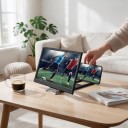 Zakřivená lupa na displej mobilu 12 palců 26 x 16 cm Zvětšovač obrazovky s držákem telefonu Pro sledování filmů a videí 2