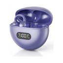 Trådløse klips-hovedtelefoner Base Bluetooth 5.4 Open-ear Etui med LED-display Berøringskontrol Mikrofon Til sport 1