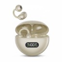Trådløse klips-hovedtelefoner Base Bluetooth 5.4 Open-ear Etui med LED-display Berøringskontrol Mikrofon Til sport 8