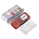 Vægdetektor HW-710 6v1 med LCD-display til metaldetektion op til 80 mm og ledninger under spænding op til 51 mm til at finde bjælker 7