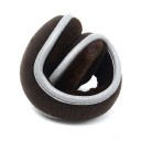 Klapas de Inverno para as Orelhas com Faixa Reflexiva Dobrável em Fleece e Forro de Pelúcia Unissexo para Homens e Mulheres para Passeios 5