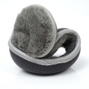 Klapas de Inverno para as Orelhas com Faixa Reflexiva Dobrável em Fleece e Forro de Pelúcia Unissexo para Homens e Mulheres para Passeios 6