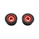 Skumpropper til Sony WF-1000XM4 og WF-1000XM5 Størrelse L Diameter 13 mm Par Hukommelsesskum Sort og rød Erstatningspropper til ørerne 3