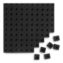 Hydroponisk væksthud Plade 100 blokke 25 x 25 x 2,4 cm Blokke 2,5 cm Til såning af frø og forspiring af planter 3