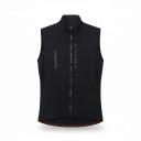Men's Sleeveless Cycling Gilet Two-Way Zip Zip Pocket Stand-Up Collar Polyester and Elastane 2