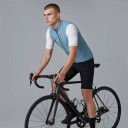 Men's Sleeveless Cycling Gilet Two-Way Zip Zip Pocket Stand-Up Collar Polyester and Elastane 6