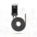 Wallbox Typ 2 11 kW 16 A 3-phasige Ladestation mit 4,3 Zoll LCD-Display, WiFi-App und RFID, Kabel 5 m Silber-Schwarz 4
