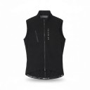 Men's Sleeveless Cycling Gilet Full-Length Zip Chest Pocket High Collar Polyester 2
