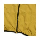 Men's Sleeveless Cycling Gilet Full Length Zip Stand-Up Collar Extended Back with Mesh Elastic Hem Nylon 10