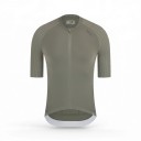 Men's Short Sleeve Cycling Jersey Full Length Zip Fitted Cut Raglan Sleeves Nylon and Elastane 5