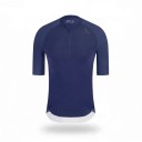 Men's Short Sleeve Cycling Jersey Full Length Zip Fitted Cut Raglan Sleeves Nylon and Elastane 6