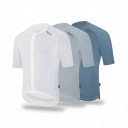 Men's Short Sleeve Cycling Jersey Full Length Zip Fitted Cut Raglan Sleeves Nylon and Elastane 10