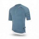 Men's Short Sleeve Cycling Jersey Full Length Zip Fitted Cut Raglan Sleeves Nylon and Elastane 12