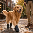Sokker til hund med skridsikker beskyttelse af poter 4 stk Størrelse XS Sål 3,9 x 3,2 cm Længde 8 cm Med velcro 8